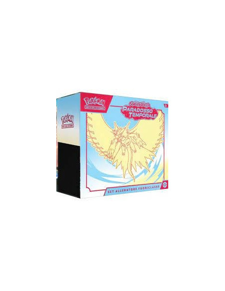 Pokemon Scarlatto & Violetto 4 Paradosso Temporale Lunaruggente Set Allenatore Fuoriclasse - Italiano