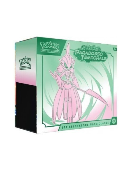 Pokemon Scarlatto & Violetto 4 Paradosso Temporale Eroeferreo Set Allenatore Fuoriclasse - Italiano