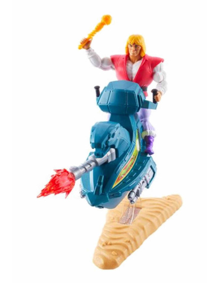 MOTU ORIGINS PRINCE ADAM + SKY SLED SET