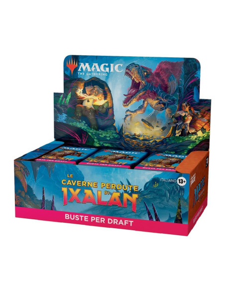 Magic the Gathering Le Caverne Perdute di Ixalan Draft Booster Display (36 Packs) - Italian