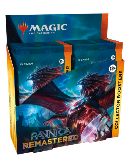 Magic the Gathering Ravnica Remastered Collector's Booster Display (12 Packs) - English