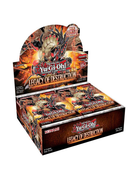 Yu-Gi-Oh! Legacy of Destruction - Booster Display (24 Buste) 1a Ed - Inglese