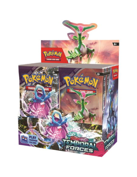 Pokemon Scarlatto & Violetto 05 Temporal Forces Booster Display (36 Buste) - Inglese
