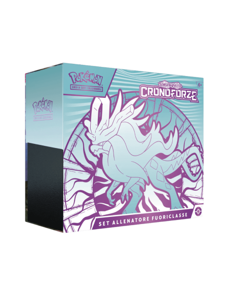 Pokemon Scarlatto & Violetto 5 Cronoforze Set Allenatore Fuoriclasse Acquecrespe - Italian