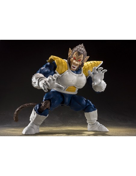 Action figure Vegeta Scimmione S.H.Figuarts Bandai da collezione tratta dalla saga dei Saiyan di Dragon Ball Z