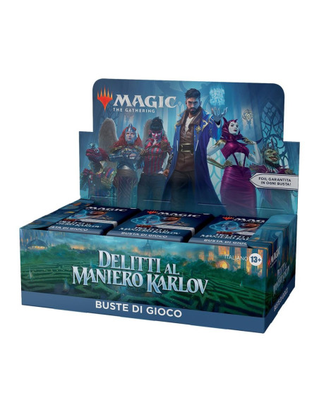 Magic the Gathering Delitti al Maniero Karlov Play Booster Display (36 Buste) - Italiano