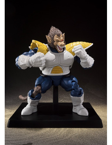 S.H.Figuarts Vegeta Oozaru form fully articulated with normal and severed tail battle accessories