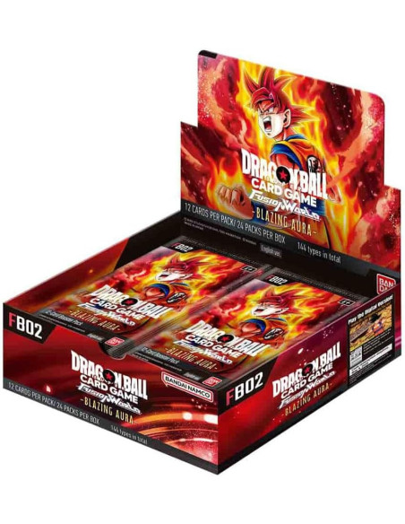 Dragon Ball Super Card Game Fusion World FB-02 Booster Display (24 Packs) - Inglese