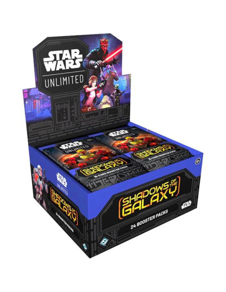 Star Wars: Unlimited Shadows Of The Galaxy Booster Display (24 Packs) - English