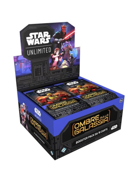 Star Wars: Unlimited Ombre sulla Galassia Booster Display (24 Packs) - Italian