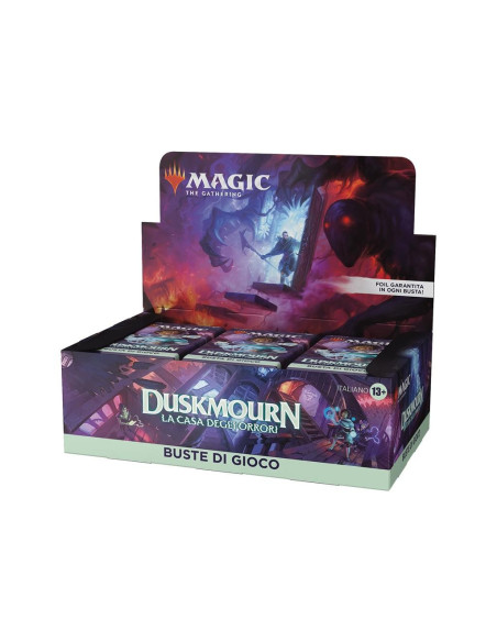 Magic the Gathering Duskmourn: La Casa degli Orrori Play Booster Display (36 Packs) - Italian