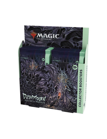 Magic the Gathering Duskmourn: House of Horrors Collector's Booster Display (12 Packs) - English