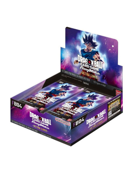 Dragon Ball Super Card Game Fusion World FB-04 Booster Display (24 Packs) - English