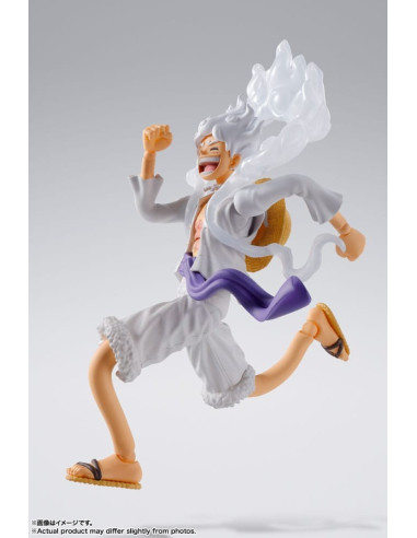 One Piece Z Action Figure Monkey D. Luffy Gear 5 15 cm S.H. Figuarts