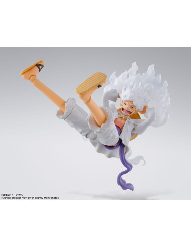 One Piece Z Action Figure Monkey D. Luffy Gear 5 15 cm S.H. Figuarts