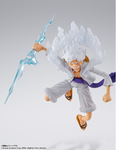 One Piece Z Action Figure Monkey D. Luffy Gear 5 15 cm S.H. Figuarts