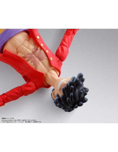 One Piece Z Action Figure Monkey D. Luffy Gear 5 15 cm S.H. Figuarts