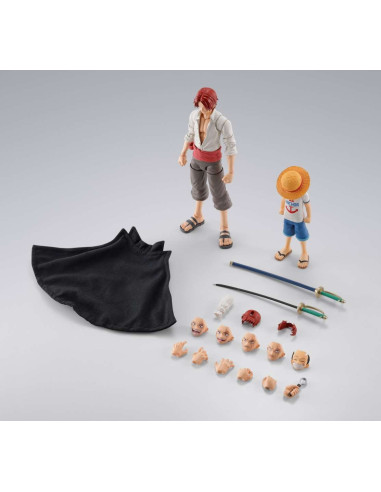 One Piece Shanks & Monkey D Luffy Childhood S.H. Figuarts