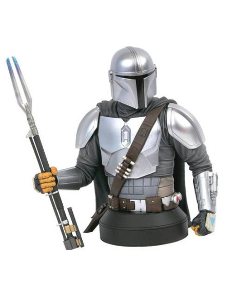Star Wars The Mandalorian Busto del Mandaloriano SDCC 2020 Mk2 1-6 Busto