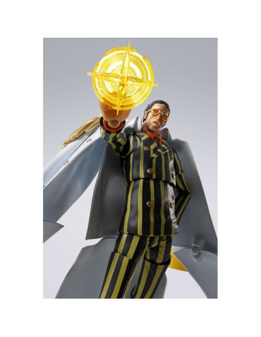 Bandai porta Borsalino nella linea S.H.Figuarts con la variante Egghead di One Piece, da collezione