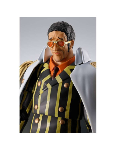 S.H.Figuarts One Piece Borsalino Egghead, figure Bandai ad alta fedeltà per i fan dell'Ammiraglio Kizaru