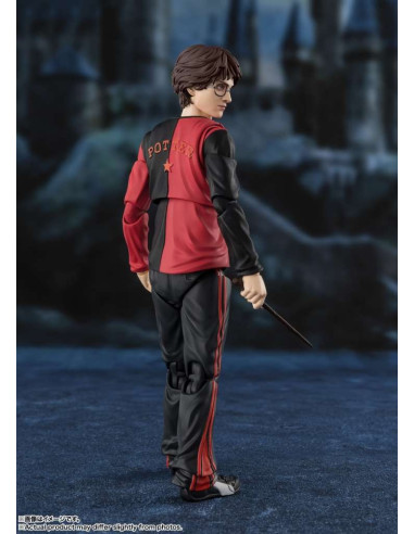 S.H.Figuarts Harry Potter Goblet of Fire – Magic wand and spell effect parts included in the box