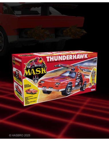 M.A.S.K. Thunderhawk by The Loyal Subjects gull-wing vehicle with enhanced details and sculpting