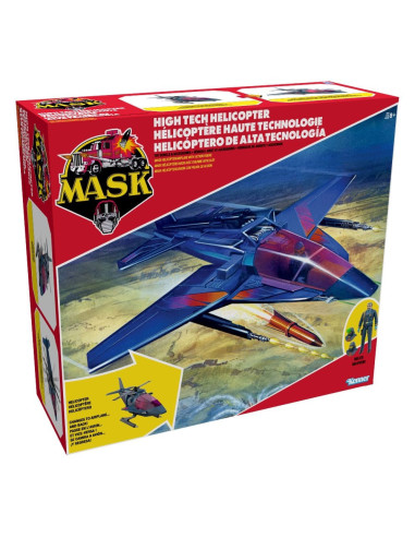 M.A.S.K. High Tech Helicopter by The Loyal Subjects, transforming vehicle with Miles Mayhem included
