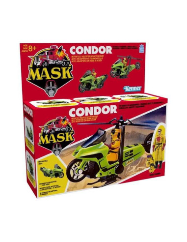 The Loyal Subjects M.A.S.K. Vehicle Condor, modern reissue of the classic 1985 Kenner toy