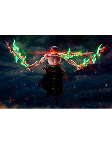 S.H.Figuarts Roronoa Zoro King of Hell One Piece Action Figure