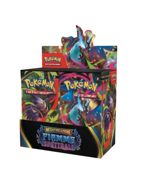 Pokemon Megaevoluzione Fiamme Spettrali Display da 36 Buste - Italiano