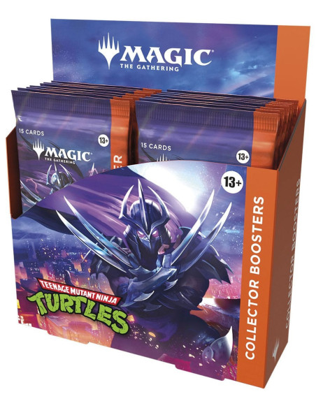 MTG TMNT Collector Booster Display 12 Packs - Premium Foil Cards