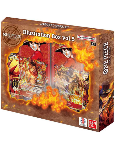 One Piece Card Game Illustration Box IB-05 exclusive collector set featuring illustrated art cards