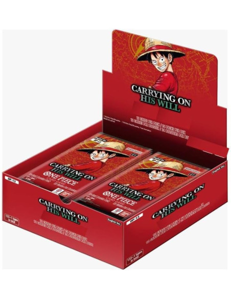 One Piece OP-13 Carrying on His Will Display 24 Bustine