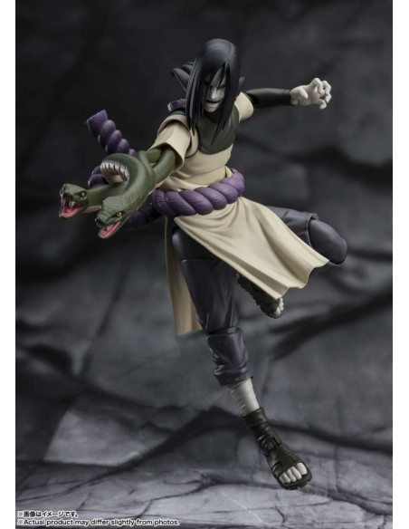 Action figure articolata Orochimaru Naruto Shippuden alta 15 cm con mani intercambiabili