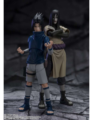 Orochimaru S.H.Figuarts Seeker of Immortality con accessori ninja e volti alternativi