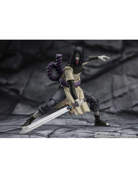 Bandai Orochimaru Naruto action figure premium con articolazioni complete