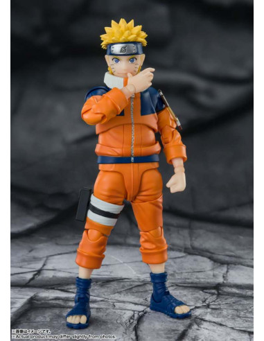 Naruto Uzumaki S.H.Figuarts Most Unpredictable Ninja con accessori intercambiabili Bandai