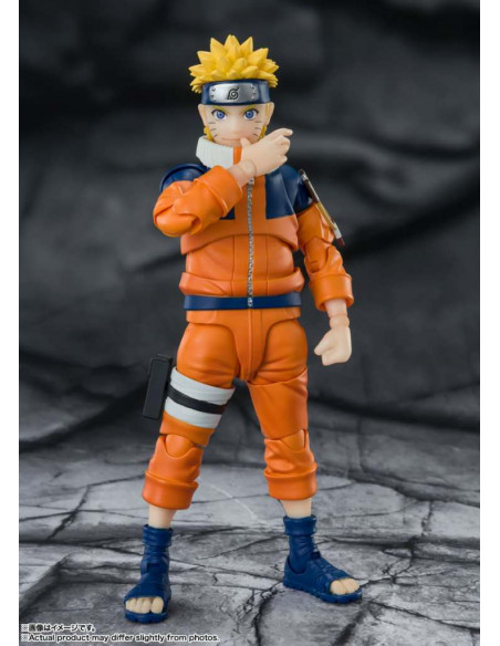 Naruto Uzumaki S.H.Figuarts Most Unpredictable Ninja con accessori intercambiabili Bandai