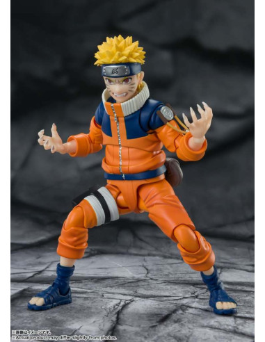 S.H.Figuarts Naruto Uzumaki Most Unpredictable Ninja articulated with multiple expressions