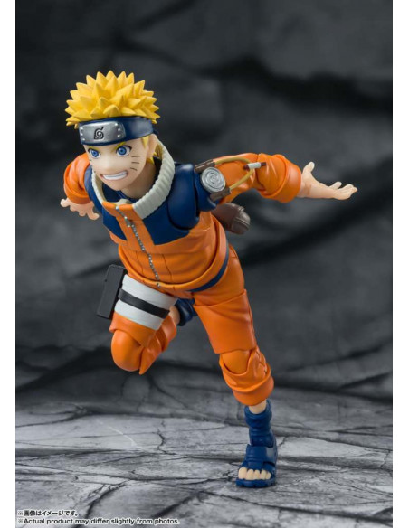 Figure Naruto Uzumaki Bandai Tamashii Nations con mani e volti intercambiabili
