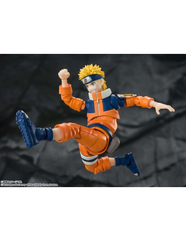 Bandai S.H.Figuarts Naruto Uzumaki articulated 5.3 inches with ninja technique effect