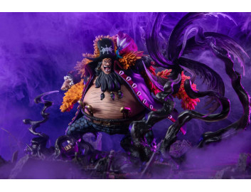 Figuarts Zero Extra Battle Marshall D. Teach Kurouzu with darkness effects by Bandai 2