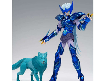 Saint Seiya Myth Cloth EX Epsilon Alioth Fenrir with articulated Ging wolf and complete God Robe armour