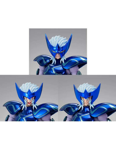 Bandai Myth Cloth EX Epsilon Alioth Fenrir con il fedele lupo Ging e armatura in die-cast