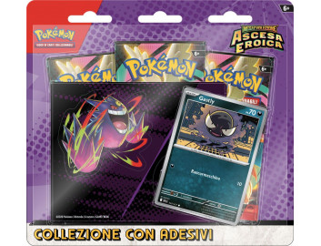 Gastly Tech Sticker Collection Mega Evolution Ascended Heroes - 3 booster packs Pokémon TCG
