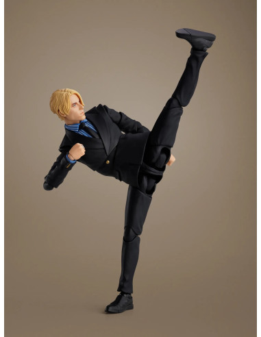 Sanji live-action One Piece Netflix S.H.Figuarts con tecnologia Tamashii Digital Coloring