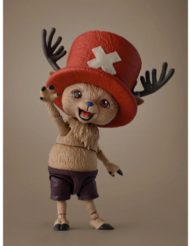Tony Tony Chopper S.H.Figuarts One Piece Netflix – figure ufficiale con zaino e borraccia inclusi