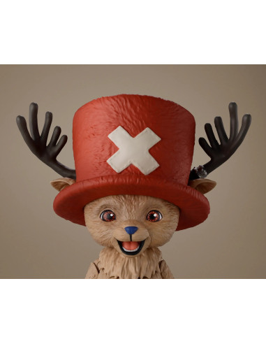 Bandai Tamashii Nations S.H.Figuarts Chopper One Piece Netflix – piedistallo e accessori inclusi