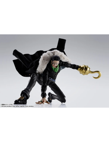 S.H.Figuarts Sir Crocodile Marineford One Piece – Le tre espressioni facciali intercambiabili incluse nella confezione